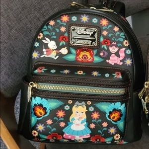 NWT Loungefly Alice in Wonderland Backpack